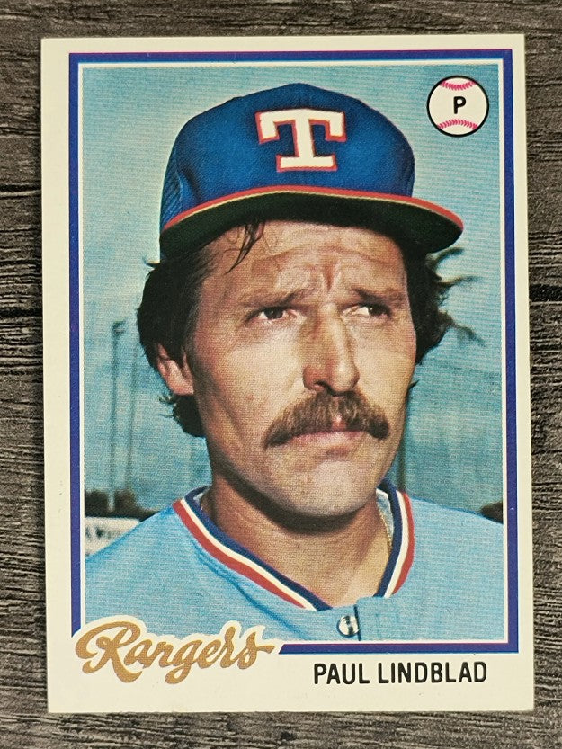 1978 Topps #314 Paul Lindblad (NM)