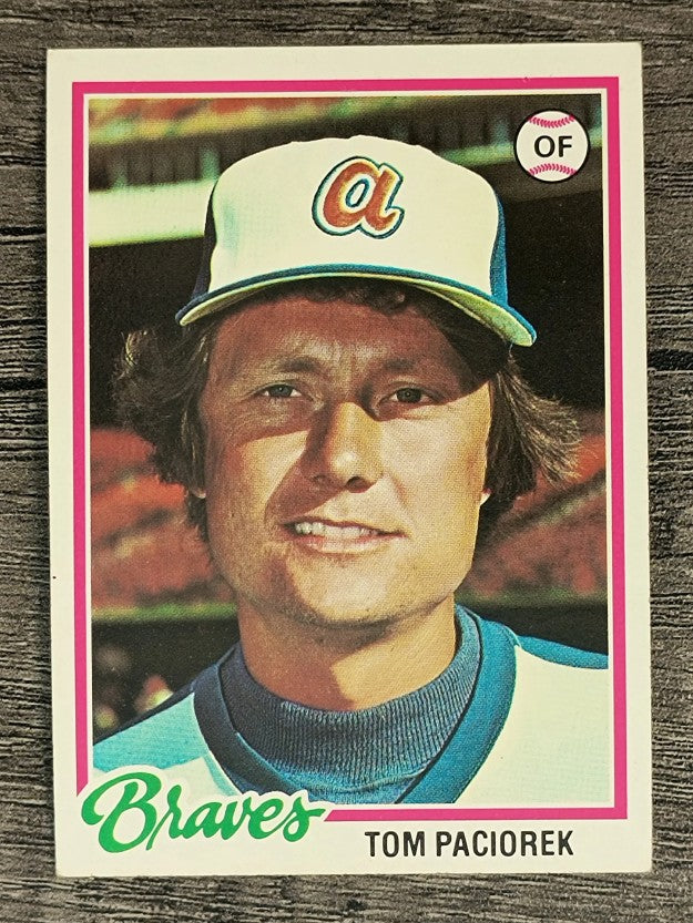 1978 Topps #322 Tom Paciorek (EX)