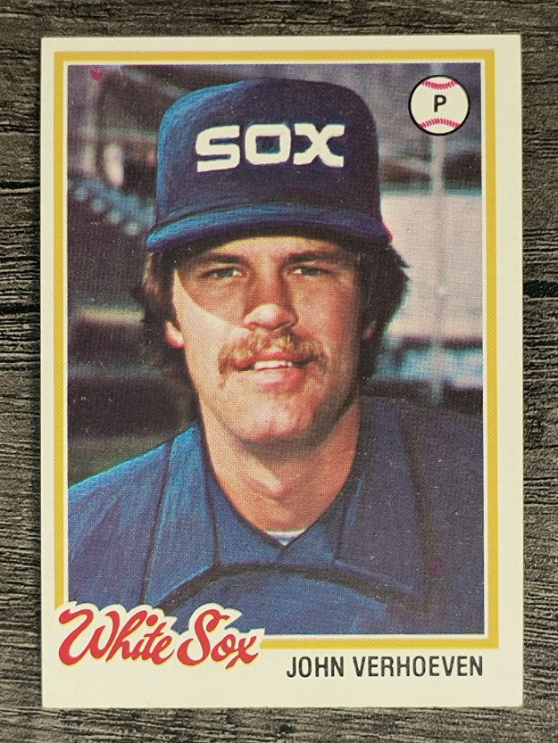 1978 Topps #329 John Verhoeven (EXMT)