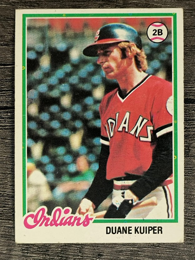 1978 Topps #332 Duane Kuiper (VGEX)
