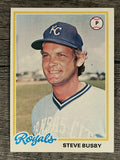 1978 Topps #336 Steve Busby (NM)