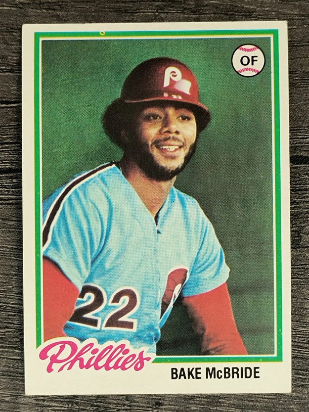 1978 Topps #340 Bake McBride (EXMT)