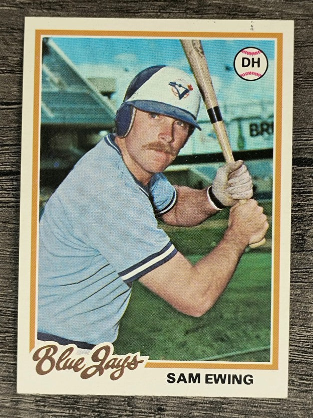 1978 Topps #344 Sam Ewing RC (NM)