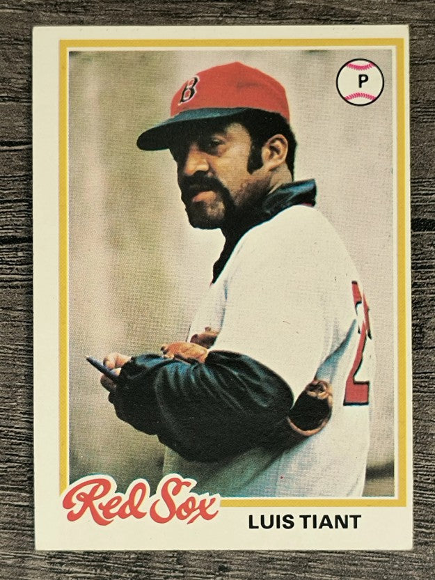 1978 Topps #345 Luis Tiant (EX)