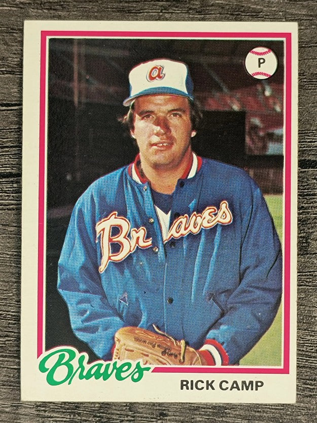 1978 Topps #349 Rick Camp (EXMT)