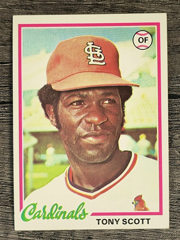 1978 Topps #352 Tony Scott RC (NM)