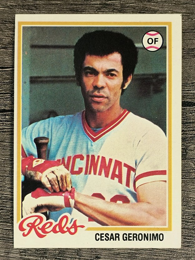 1978 Topps #354 Cesar Geronimo (EX)