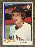 1978 Topps #359 Marc Hill (EX)
