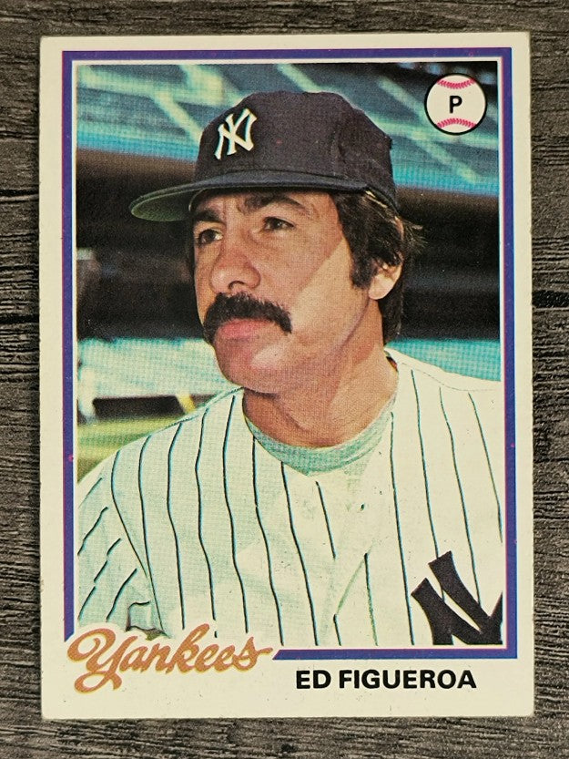 1978 Topps #365 Ed Figueroa (EX)
