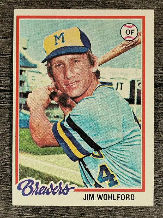 1978 Topps #376 Jim Wohlford (EXMT)