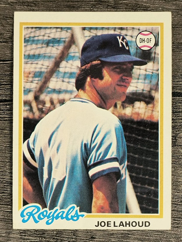 1978 Topps #382 Joe Lahoud (EX)