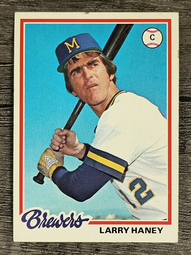 1978 Topps #391 Larry Haney (EX)