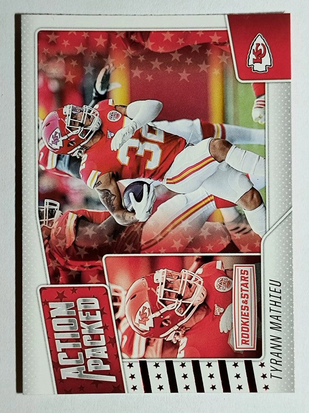 2020 Rookies and Stars Action Packed #20 Tyrann Mathieu