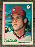 1978 Topps #405 Rawly Eastwick (EX)