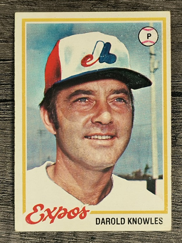 1978 Topps #414 Darold Knowles (EX)