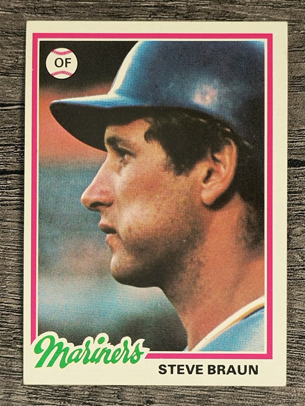 1978 Topps #422 Steve Braun (VG)