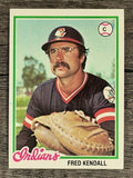 1978 Topps #426 Fred Kendall (NM)