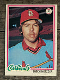1978 Topps #431 Butch Metzger (EXMT)