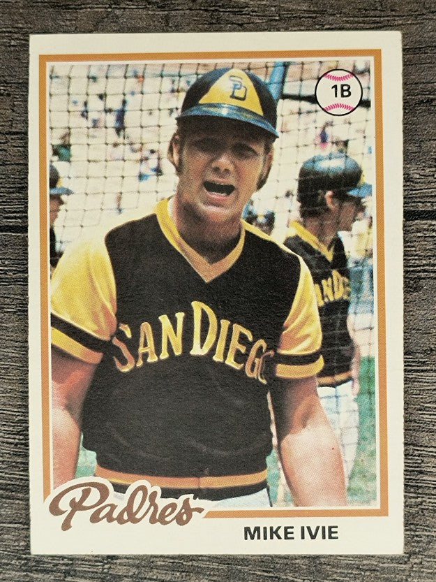 1978 Topps #445 Mike Ivie (EXMT)