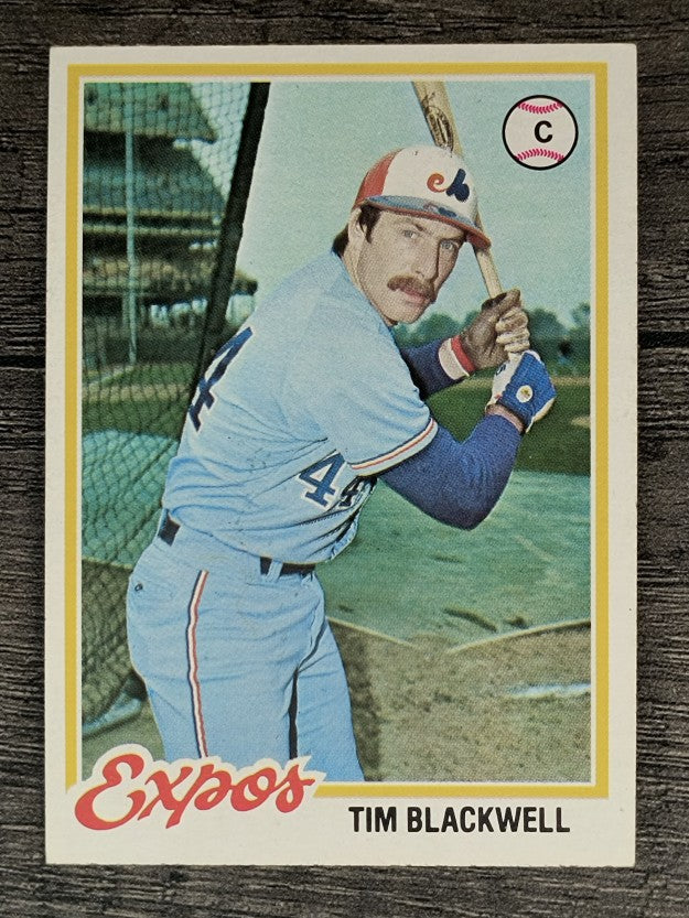 1978 Topps #449 Tim Blackwell RC (NM)