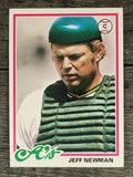 1978 Topps #458 Jeff Newman (VGEX)