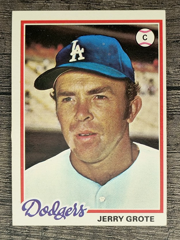 1978 Topps #464 Jerry Grote (EX)