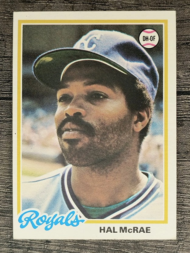 1978 Topps #465 Hal McRae (EX)