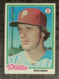 1978 Topps #472 Ron Reed (VG)