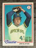 1978 Topps #474 Jim Slaton (NM)