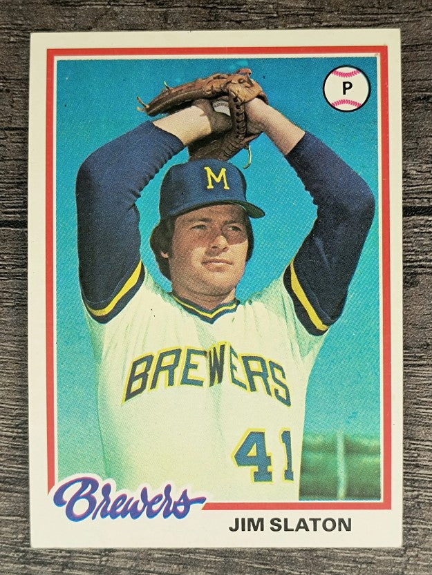 1978 Topps #474 Jim Slaton (NM)