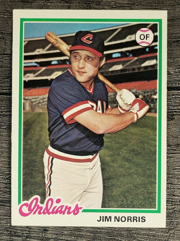 1978 Topps #484 Jim Norris RC (EXMT)