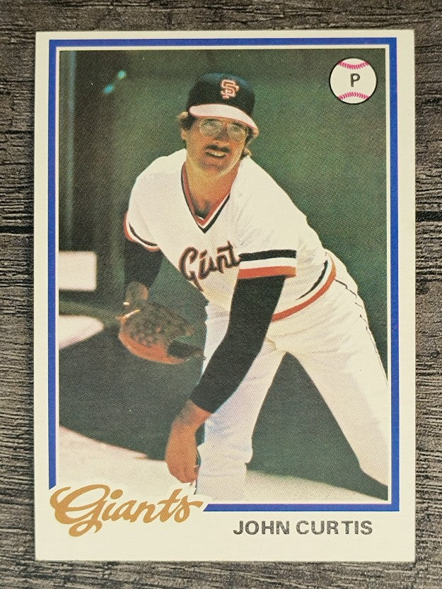1978 Topps #486 John Curtis (NM)