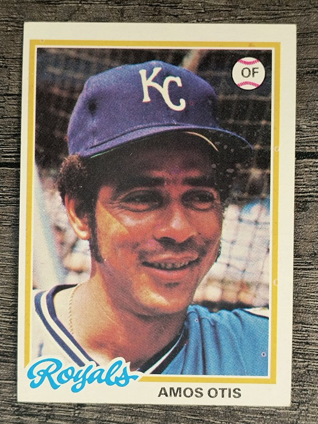 1978 Topps #490 Amos Otis (EX)