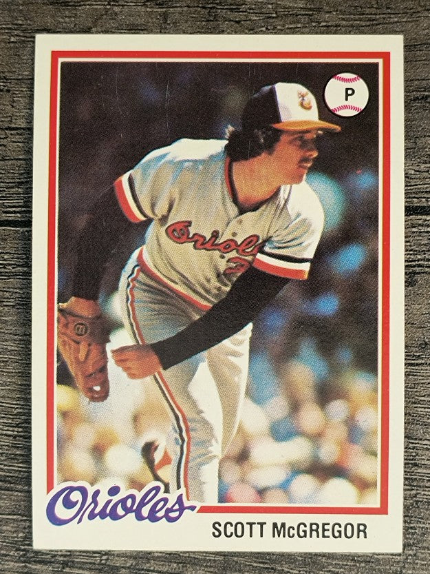 1978 Topps #491 Scott McGregor (EXMT)