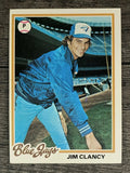 1978 Topps #496 Jim Clancy RC (EX)