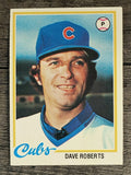 1978 Topps #501 Dave Roberts (VGEX)