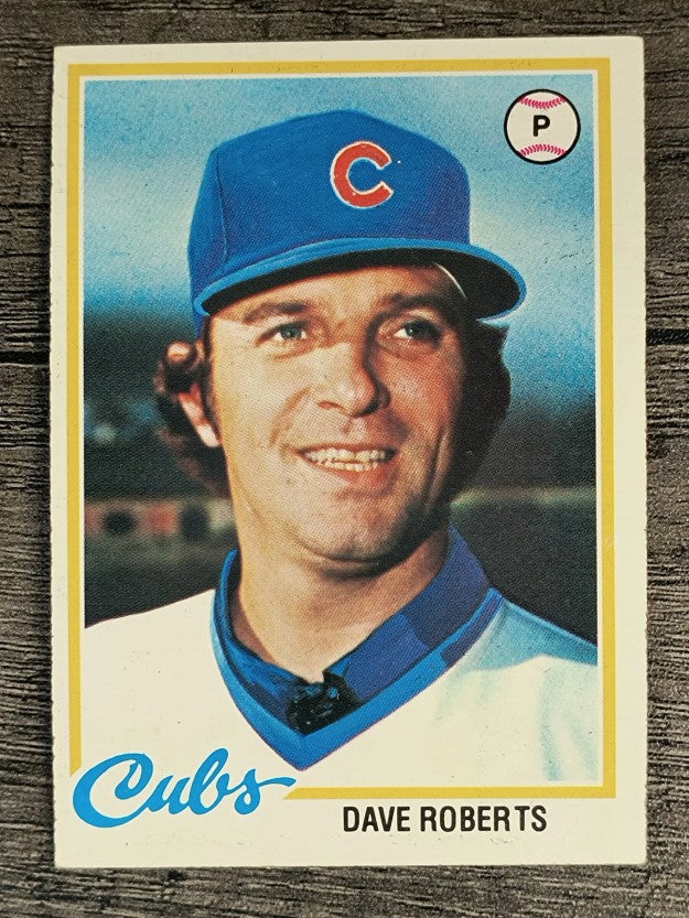 1978 Topps #501 Dave Roberts (VGEX)