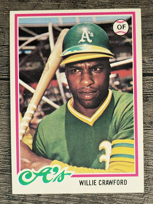 1978 Topps #507 Willie Crawford (NM)