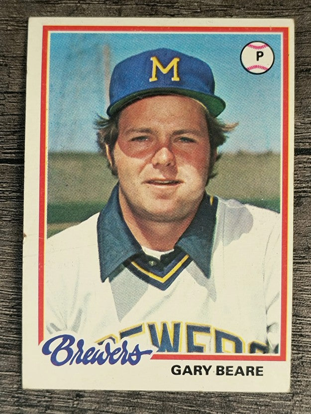 1978 Topps #516 Gary Beare RC (VG)