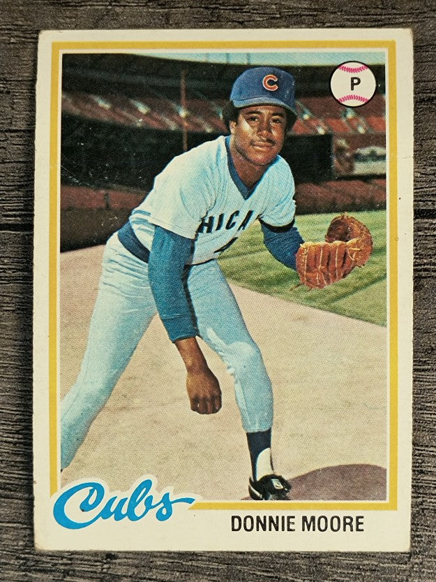 1978 Topps #523 Donnie Moore RC (VG)