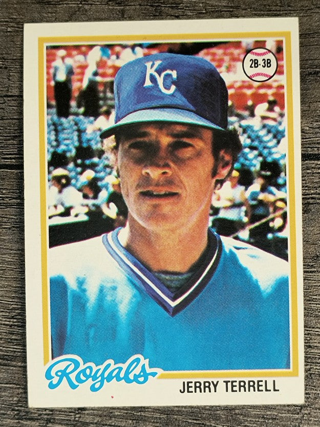 1978 Topps #525 Jerry Terrell (EX)