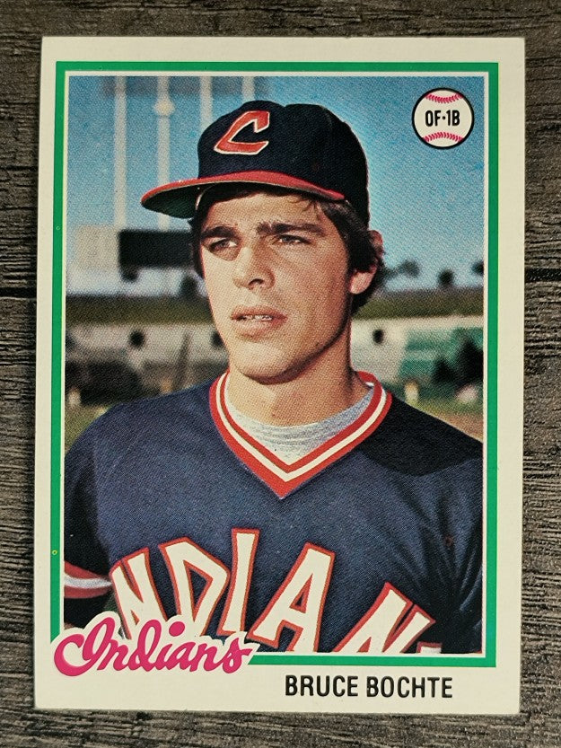 1978 Topps #537 Bruce Bochte (EX)