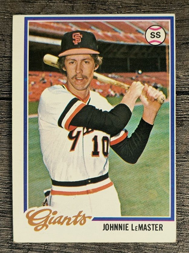 1978 Topps #538 Johnny LeMaster (EX)