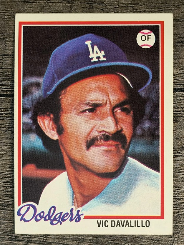 1978 Topps #539 Vic Davalillo (EX)