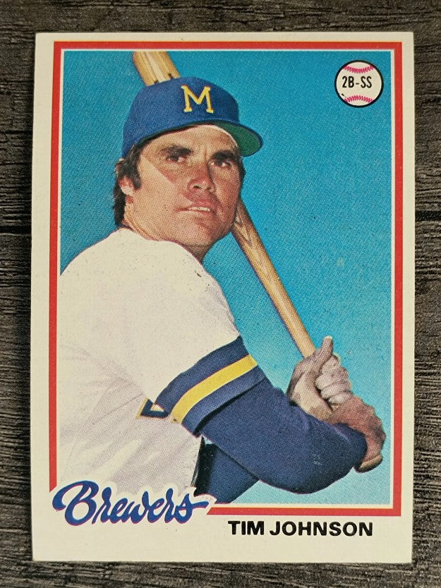 1978 Topps #542 Tim Johnson (EXMT)