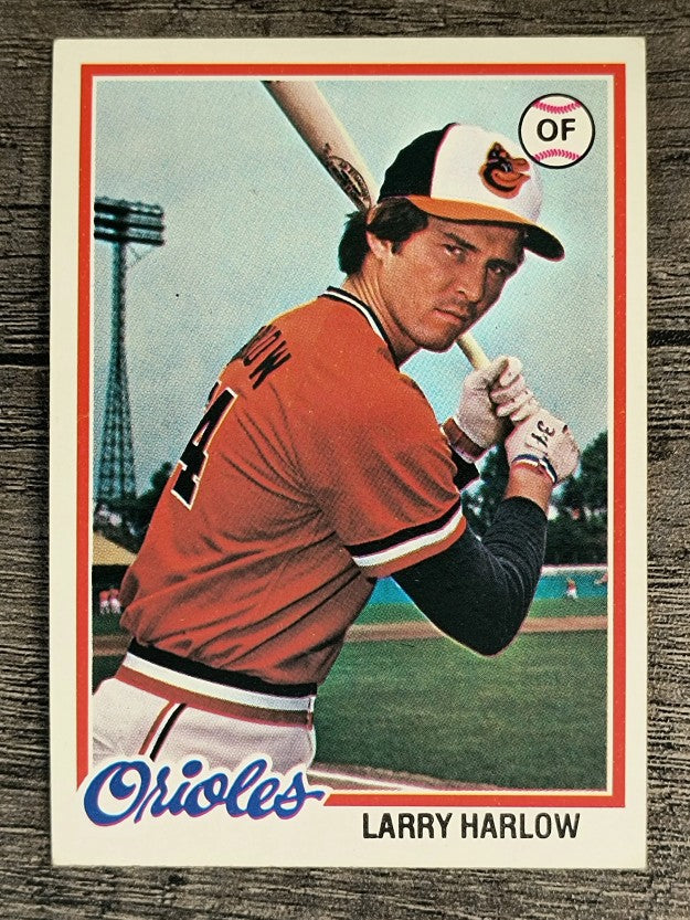 1978 Topps #543 Larry Harlow RC (VGEX)