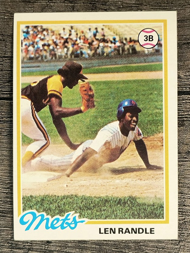 1978 Topps #544 Len Randle (EX)