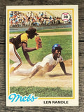 1978 Topps #544 Len Randle (EX)