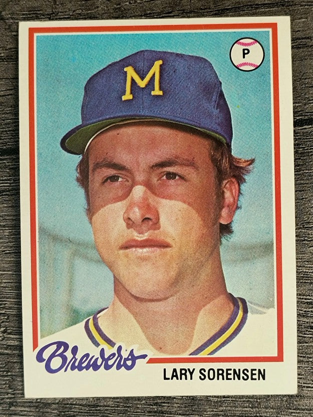 1978 Topps #569 Lary Sorensen RC (EX)