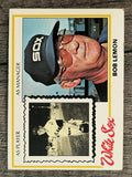 1978 Topps #574 Bob Lemon MG (VGEX)